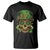 Sugar Skull St Patrick Day T Shirt De Los Muertos Lucky Shamrock TS10 Black Print Your Wear