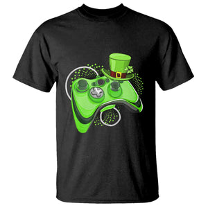 Irish Video Game Controller St Patrick Day Gamer T Shirt TS10 Black Print Your Wear
