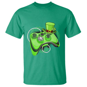 Irish Video Game Controller St Patrick Day Gamer T Shirt TS10 Irish Green Print Your Wear