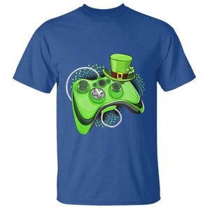 Irish Video Game Controller St Patrick Day Gamer T Shirt TS10 Royal Blue Print Your Wear