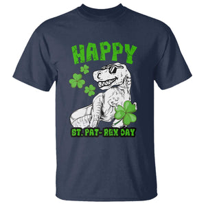 Dinosaur St Patricks Day T Shirt Irish Boy School Toddler TS10 Navy Print Your Wear