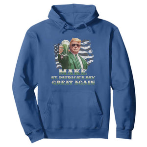 Make St Patricks Day Great Again Trump Hoodie Funny Irish American Flag TS10 Royal Blue Print Your Wear