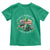 Funny Trump Make St Patrick's Day Great Again Toddler T Shirt American Flag Dancing Trump TS10 Irish Green Print Your Wear