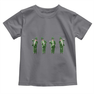 Dancing Trump Funny St Patricks Day Toddler T Shirt TS10 Charcoal Print Your Wear
