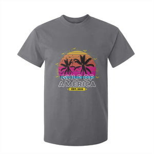 Welcome To America's Gulf T Shirt For Kid Est 2025 Retro Vintage Summer Vibes TS10 Charcoal Print Your Wear