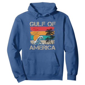 Gulf Of USA Hoodie Funny Beach Summer Vacation Retro Vintage TS10 Royal Blue Print Your Wear
