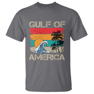 Gulf Of USA T Shirt Funny Beach Summer Vacation Retro Vintage TS10 Charcoal Print Your Wear