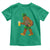 St Patricks Day Bigfoot Toddler T Shirt Sasquatch Beer Funny Party Shamrock TS10 Irish Green Print Your Wear
