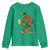 St Patricks Day Bigfoot Youth Sweatshirt Sasquatch Beer Funny Party Shamrock TS10 Irish Green Print Your Wear