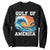 Gulf Of USA America Sweatshirt President Trump 2025 Funny Gulf Mexico Summer Vibes TS10 Black Print Your Wear