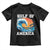 Gulf Of USA America Toddler T Shirt President Trump 2025 Funny Gulf Mexico Summer Vibes TS10 Black Print Your Wear