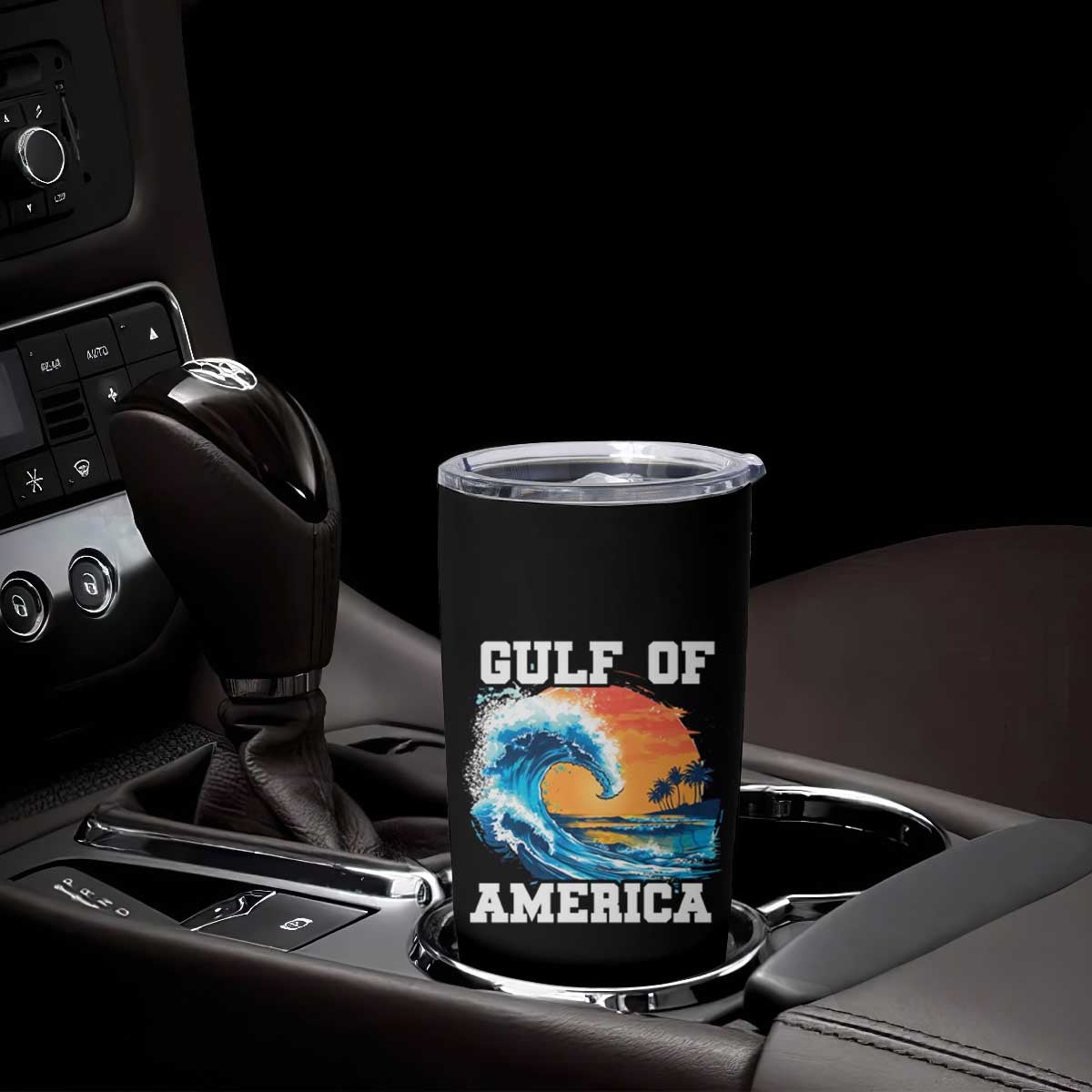 Gulf Of USA America Tumbler Cup President Trump Funny Gulf Mexico Summer Vibes TS10 Print Your Wear