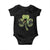 St Patricks Day Bigfoot Baby Onesie Sasquatch Irish Beer Lovers Shamrock Clover Leaf TS10 Black Print Your Wear