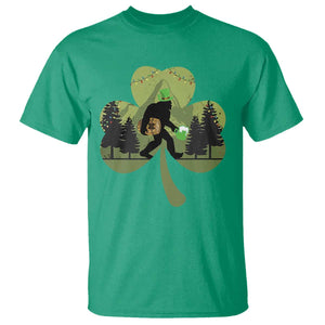 St Patricks Day Bigfoot T Shirt Sasquatch Irish Beer Lovers Shamrock Clover Leaf TS10 Irish Green Print Your Wear