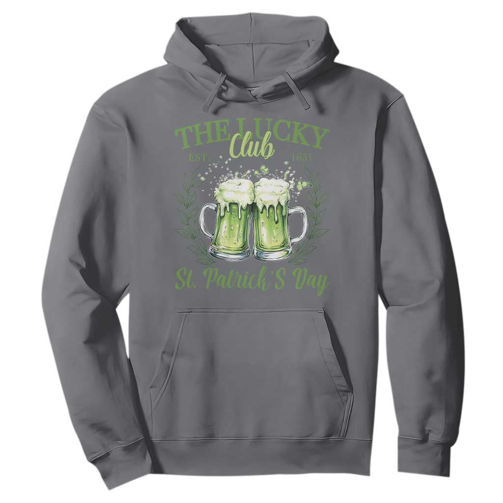 Irish Cat Eating Ramen Noodles Cute Anime St Patrick's Day Hoodie The Lucky Club TS10 Charcoal Print Your Wear