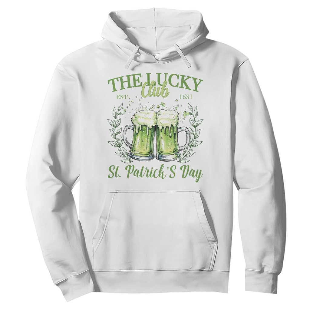 Irish Cat Eating Ramen Noodles Cute Anime St Patrick's Day Hoodie The Lucky Club TS10 White Print Your Wear