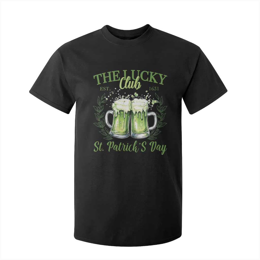 Irish Cat Eating Ramen Noodles Cute Anime St Patrick's Day T Shirt For Kid The Lucky Club TS10 Black Print Your Wear