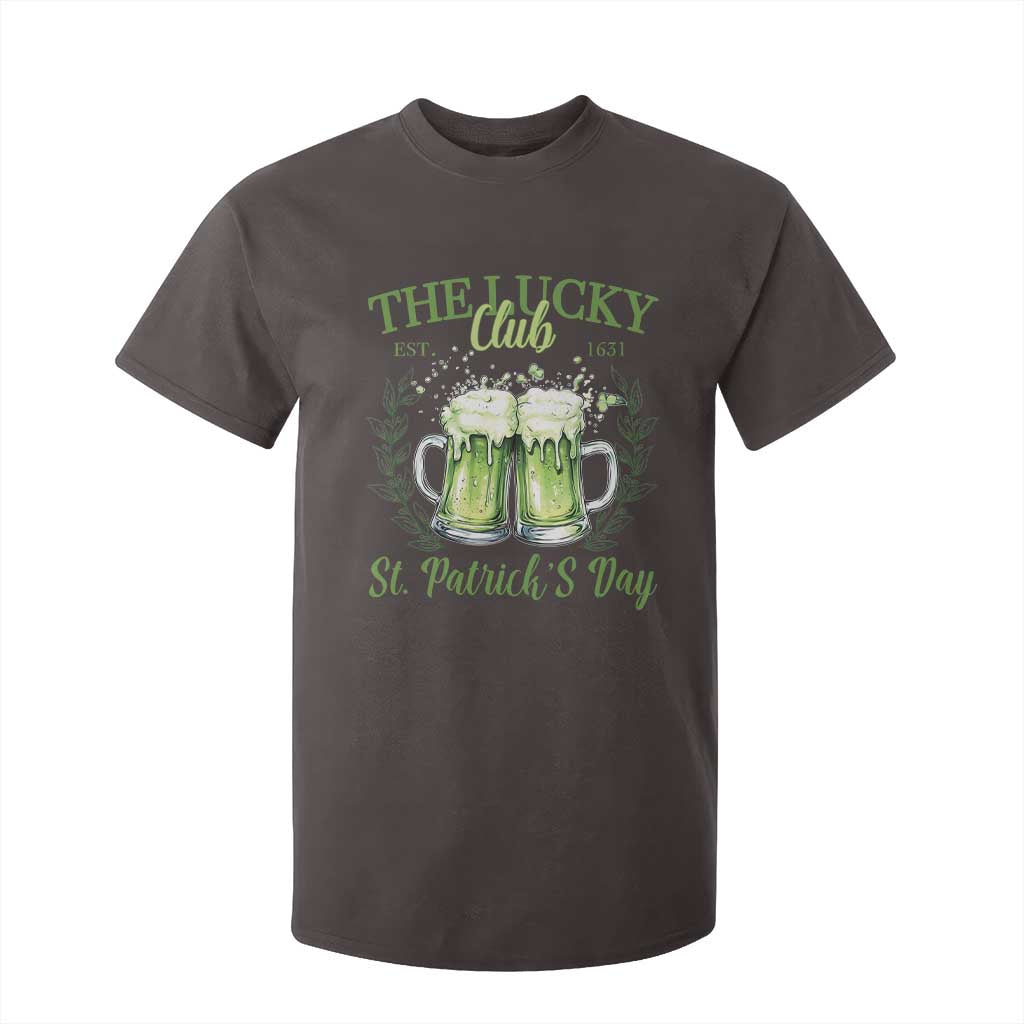 Irish Cat Eating Ramen Noodles Cute Anime St Patrick's Day T Shirt For Kid The Lucky Club TS10 Dark Chocolate Print Your Wear