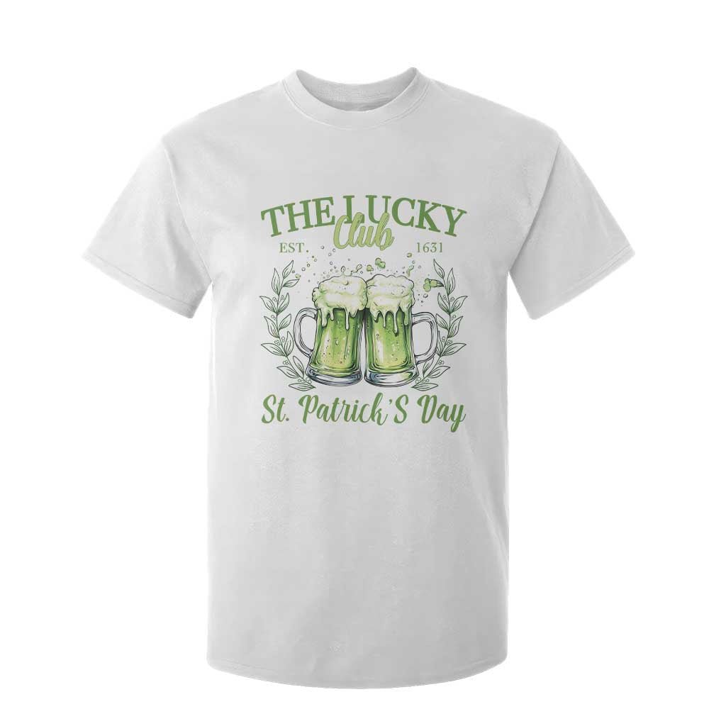 Irish Cat Eating Ramen Noodles Cute Anime St Patrick's Day T Shirt For Kid The Lucky Club TS10 White Print Your Wear