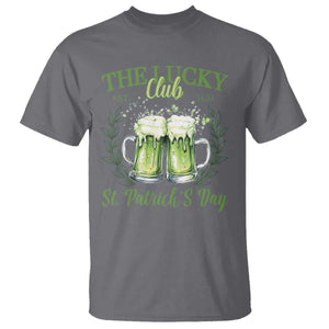 Irish Cat Eating Ramen Noodles Cute Anime St Patrick's Day T Shirt The Lucky Club TS10 Charcoal Print Your Wear