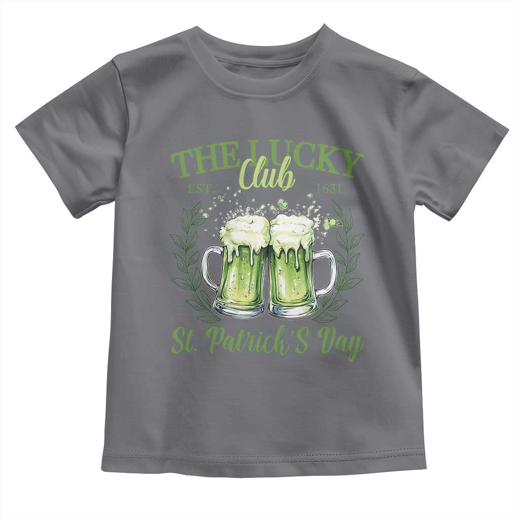 Irish Cat Eating Ramen Noodles Cute Anime St Patrick's Day Toddler T Shirt The Lucky Club TS10 Charcoal Print Your Wear