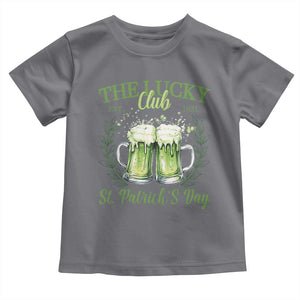 Irish Cat Eating Ramen Noodles Cute Anime St Patrick's Day Toddler T Shirt The Lucky Club TS10 Charcoal Print Your Wear