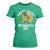 St Patricks Day Bigfoot T Shirt For Women Irish Shamrock Sasquatch Beer Lovers TS10 Irish Green Print Your Wear