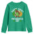 St Patricks Day Bigfoot Youth Sweatshirt Irish Shamrock Sasquatch Beer Lovers TS10 Irish Green Print Your Wear