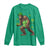 St Patricks Day Bigfoot Long Sleeve Shirt Funny Sasquatch Shamrock TS10 Irish Green Print Your Wear