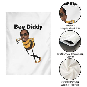 Bee Diddy Garden Flag Dark Humor Internet Meme Brainrot Gen Z TS10 Print Your Wear