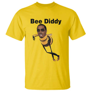 Bee Diddy T Shirt Dark Humor Internet Meme Brainrot Gen Z TS10 Daisy Print Your Wear