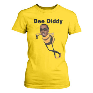 Bee Diddy T Shirt For Women Dark Humor Internet Meme Brainrot Gen Z TS10 Daisy Print Your Wear