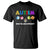 Autism Awareness T Shirt Seeing the World Differently ASD Cute Puzzle Pieces Owl TS10 Black Print Your Wear