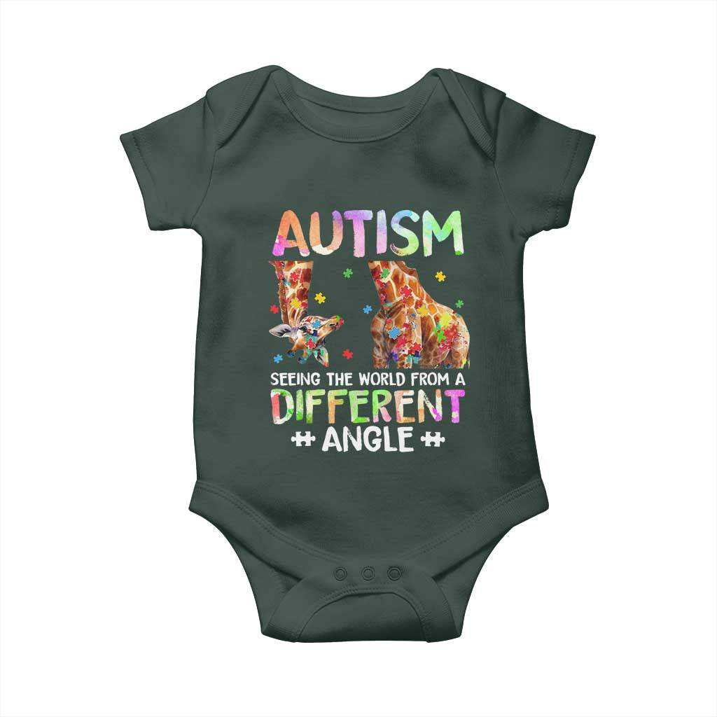 Autism Awareness Giraffe Baby Onesie Seeing The World Differently ASD TS10 Print Your Wear
