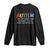 Autism Awareness Long Sleeve Shirt Different Makes You Beautiful ASD Month Support TS10 Black Print Your Wear