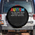 Autism Awareness Spare Tire Cover Different Makes You Beautiful ASD Month Support TS10 No hole Black Print Your Wear
