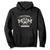 Autism Mom Hoodie Much Stronger Messy Bun ASD Autism Awareness TS10 Black Print Your Wear