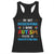 Autism Awareness Racerback Tank Top I'm Not Misbehaving I Have Autism TS10 Black Print Your Wear