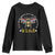 Autism Awareness Youth Sweatshirt In A World Where You Can Be Anything Bee Kind Puzzle Pieces TS10 Black Print Your Wear