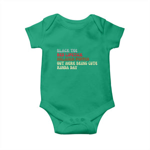 Melanin Poppin Black Girl Pride Baby Onesie Funny Juneteenth Saying Afro Black Women Queen TS10 Irish Green Print Your Wear