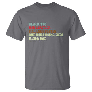 Melanin Poppin Black Girl Pride T Shirt Funny Juneteenth Saying Afro Black Women Queen TS10 Charcoal Print Your Wear