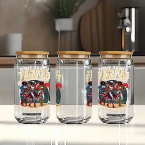 Where Them Fans At Boots On The Ground Black Cowgirl Glass Can TS10 Print Your Wear