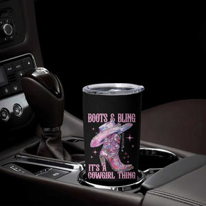 Boots and Bling Its A Cowgirl Thing Tumbler Cup TS10 Print Your Wear