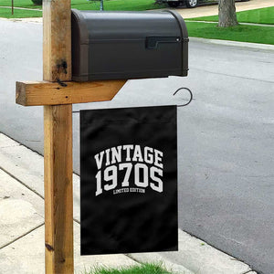 Vintage 1970s Limited Edition Garden Flag Vintage Varsity Funny Cool 1970 Theme TS10 Print Your Wear