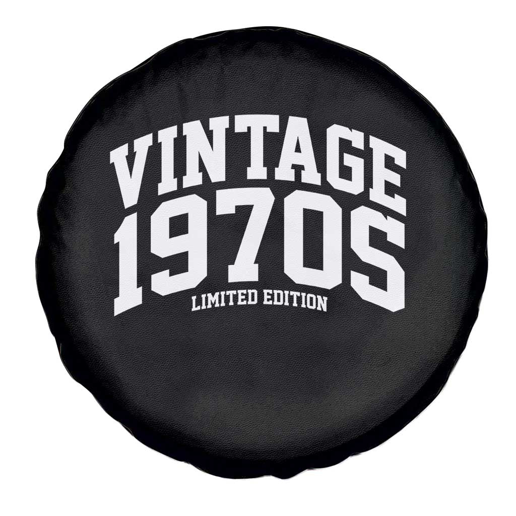 Vintage 1970s Limited Edition Spare Tire Cover Vintage Varsity Funny Cool 1970 Theme TS10 Print Your Wear