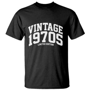 Vintage 1970s Limited Edition T Shirt Vintage Varsity Funny Cool 1970 Theme TS10 Black Print Your Wear