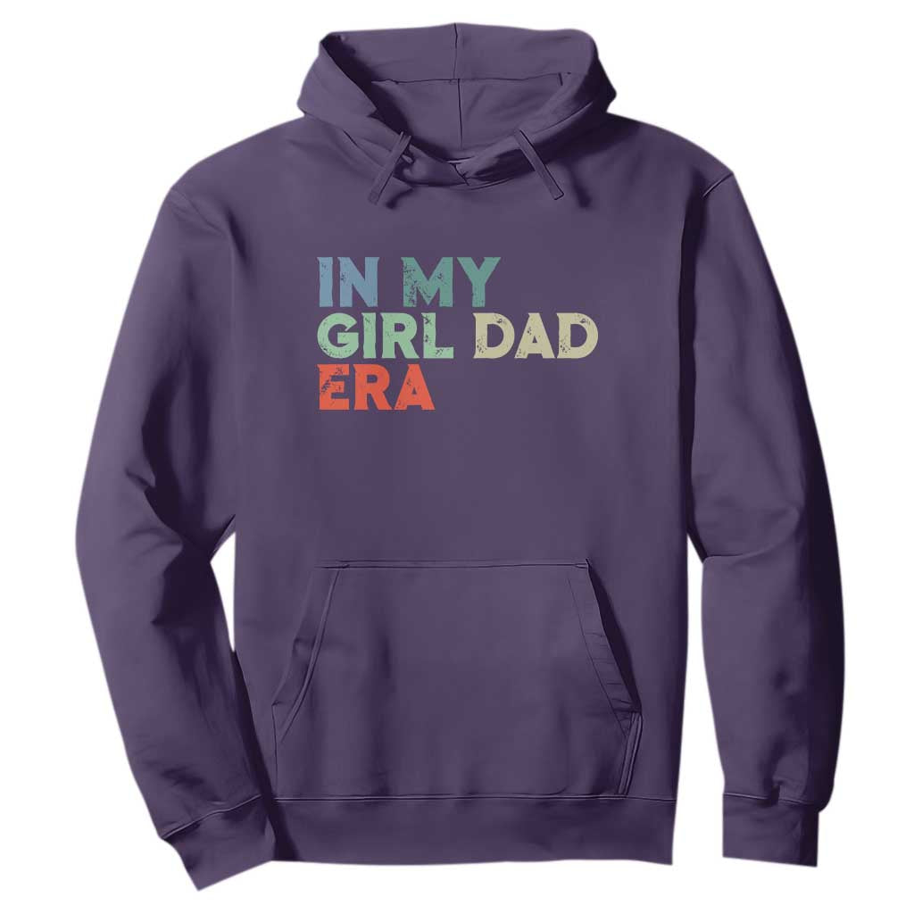 Funny In My Girl Dad Era Hoodie Fathers Day Presents From Daughter TS10 Purple Print Your Wear