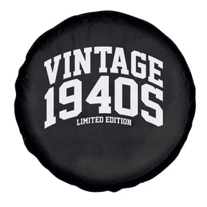 Vintage 1940s Limited Edition Spare Tire Cover Vintage Varsity Funny Cool 1940 Theme TS10 Print Your Wear