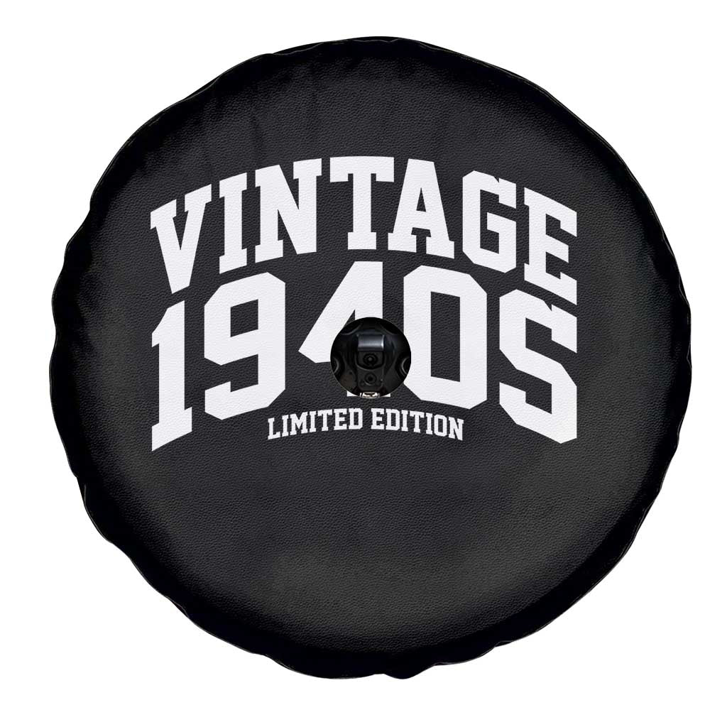 Vintage 1940s Limited Edition Spare Tire Cover Vintage Varsity Funny Cool 1940 Theme TS10 Print Your Wear