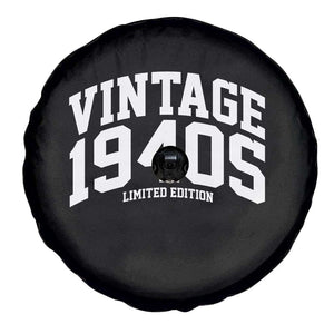 Vintage 1940s Limited Edition Spare Tire Cover Vintage Varsity Funny Cool 1940 Theme TS10 Print Your Wear
